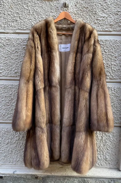 Carlo Tivioli — Natural sable fur coat